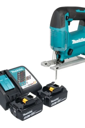 Scie sauteuse pendulaire sans fil Makita DJV 186 RG 18 V + 2 batteries 6,0 Ah + chargeur Livraison Express