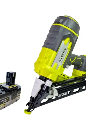 Expédition Rapide Cloueuse sans fil RYOBI R15GN18-0 18 V 24 - 64 mm + 1 batterie 4,0 Ah - sans chargeur