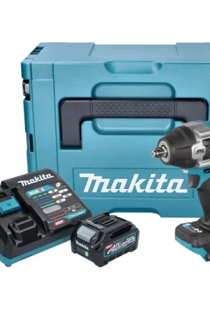 Top Vente Makita TW 007 GA101 Akku Schlagschrauber 40 V max. 760 Nm 1/2'' Brushless + 1x Akku 2,0 Ah + Ladegerät + Makpac