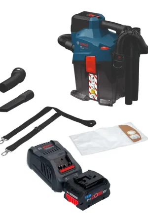 Affaire À Saisir Bosch GAS 18V-6L S Aspirateur sans fil 18 V 6 l classe de poussière L ( 06019K2100 ) Solo - sans batterie, sans chargeur