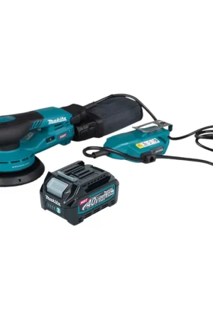 Nouvelle Collection Makita BO 002 CGA1 Akku Exzenterschleifer 40 V max. 150 mm 5,0 mm Hub Brushless + 1x Akku 2,0 Ah - ohne Ladegerät