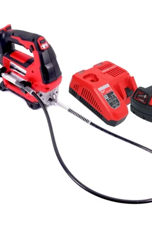 Usine Directe Pompe à graisse sans fil Milwaukee M18 GG-601 18 V 690 bar + 1 batterie 6,0 Ah + chargeur