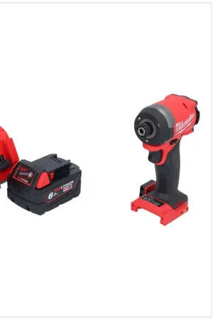 Visseuse à chocs sans fil Milwaukee M18 FID3-601 18 V 1/4" 226 Nm Brushless + 1 batterie 6,0 Ah + chargeur Vente Flash