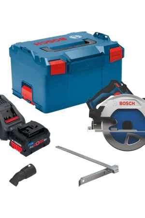 Bosch GKS 18V-68-2 Scie circulaire sans fil 18 V 190 mm Brushless + L-Boxx ( 06016D0001 ) - sans batterie, sans chargeur Réduction