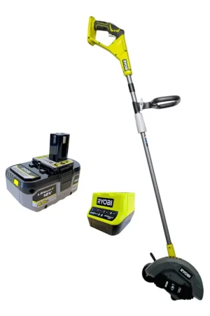 Prix Cassé RYOBI RY18EGA-0 Akku Rasenkantenschneider 18 V 38 mm + 1x Akku 4,0 Ah + Ladegerät
