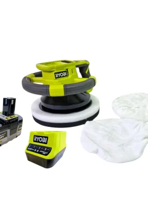 RYOBI RBP18250-0 Akku Polierer 18 V 250 mm + 1x Akku 4,0 Ah + Ladegerät Produit De Marque