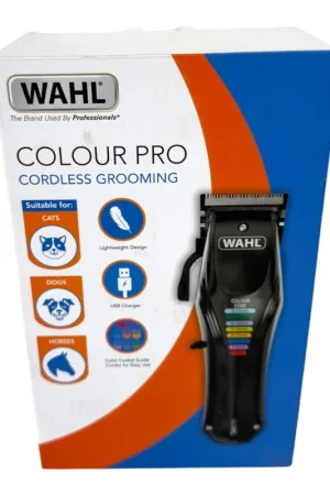 Usine Directe WAHL 54315 Tondeuse Color Pro + 1 batterie 2 Ah + chargeur