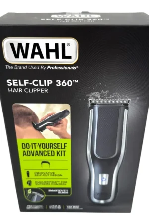 Wahl 3028049 Tondeuse Self-Clip 360 + chargeur + sac de rangement Satisfait Ou Remboursé