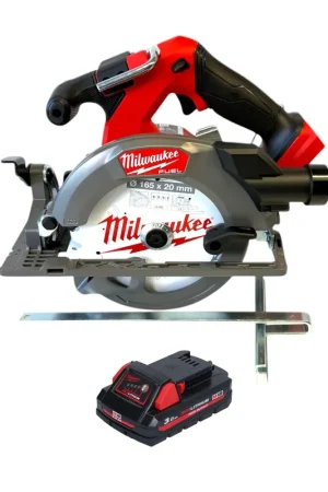 Commander Maintenant Milwaukee M18 FCS552-301 Scie circulaire portative sans fil 18 V 165 mm Brushless + 1x batterie 3,0 Ah - sans chargeur