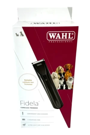 Wahl 3028196 Tondeuse Fidela Animal + 1 batterie 2 Ah + chargeur Paiement Sécurisé