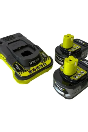 Nouveauté Kit de démarrage RYOBI RC18150-250 18 V + 2 batteries Lithium+ 5,0 Ah + chargeur rapide (5133004422)