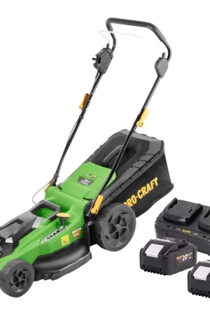 Tondeuse à gazon sans fil Procraft PLM23bb 40 V (2x 20 V) 430 mm sans balais + 2 batteries 8,0 Ah + chargeur Remise