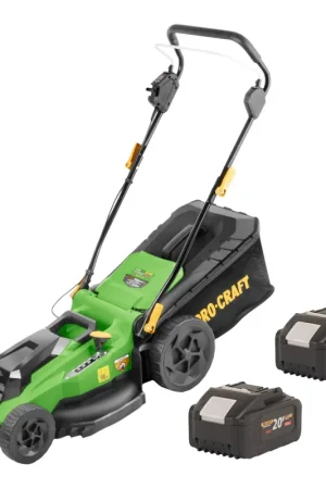 Tondeuse à gazon sans fil Procraft PLM23bb 40 V (2x 20 V) 430 mm sans balais + 2 batteries 8,0 Ah - sans chargeur Prix Promo