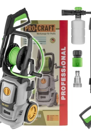 Nettoyeur haute pression Procraft CW1.8/140 1800 watts 140 bars 7 l/min + accessoires Offre Du Jour