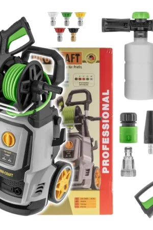 Nettoyeur haute pression Procraft CW2.0/160 2000 watts 160 bars 7,5 l/min + accessoires Offre Exclusive