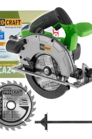 Scie circulaire sans fil Procraft PCA24bb 20 V 165 mm Brushless Solo - sans batterie, sans chargeur Super Prix