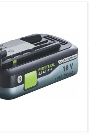 Festool BP 18 Li 4,0Ah HPC-ASI Batterie 18V 4,0Ah HighPower ( 205034 ) + Bluetooth + Airstream Paiement Sécurisé