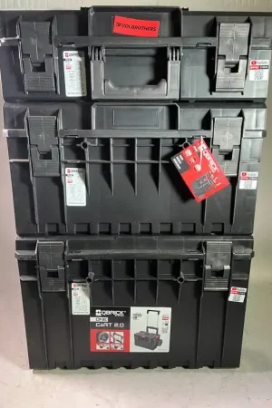 Top Vente Qbrick System ONE 2.0 Technik Set Nr.1 Werkzeugwagen Set+ONE 200 - Beschädigt