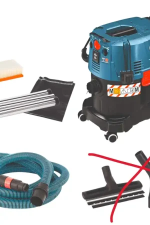 Bosch GAS 35 M AFC Professional Aspirateur industriel 1200 W 35 l ( 06019C3100 ) Classe de poussière M Certifié