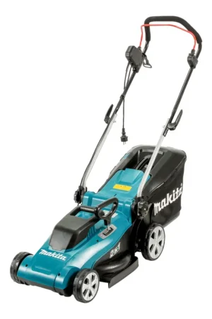 Offre Limitée Makita ELM 3720 Tondeuse à gazon électrique 1400 watts 37 cm de largeur de coupe