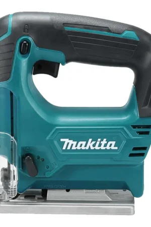 Vente Directe Makita JV 101 DA1J Scie sauteuse sans fil 12 V max. 65 mm + 1x batterie 2,0 Ah + Makpac - sans chargeur