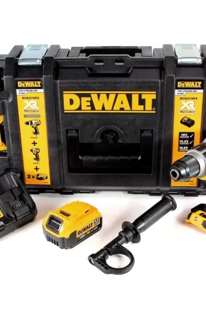 Super Prix DeWalt DCD 996 M1 Perceuse-visseuse à percussion sans fil 18V 95Nm Brushless + 1x Batterie 4,0Ah + Chargeur rapide + Coffret de transport Toughbox