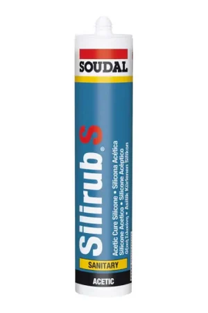 SOUDAL Silicone sanitaire Silirub S transparent ( 4000353955 ) Meilleur Prix