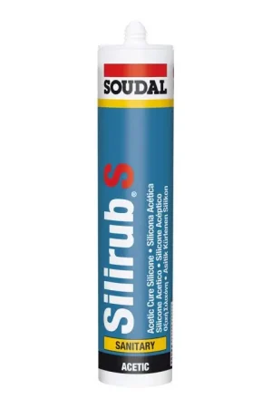 SOUDAL Silicone sanitaire Silirub S gris ( 4000353957 ) Petit Prix