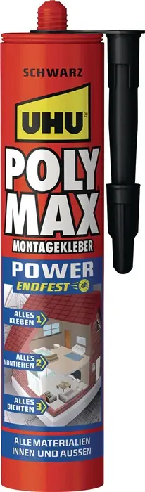 Super Prix UHU colle et mastic d'étanchéité POLY MAX POWER noir ( 4000353483 )