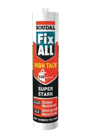 Prix Cassé SOUDAL Polymère hybride mono-composant Fix All HT blanc ( 4000353842 )