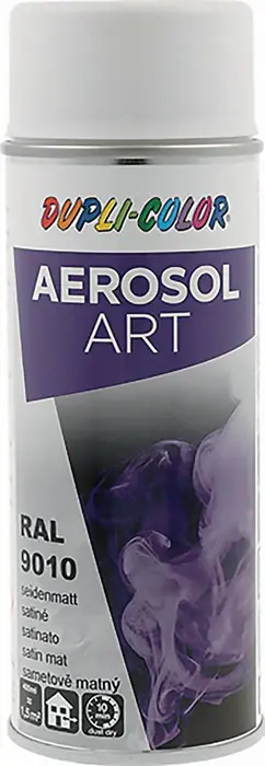 DUPLI-COLOR Spray de peinture colorée AEROSOL Art blanc pur satiné ( 4000363070 ) Paiement Sécurisé