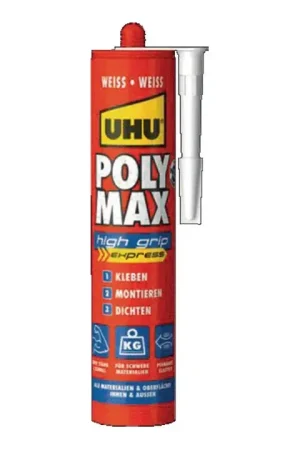UHU Colle et enduit d’étanchéité POLY MAX 10 SEK SOFORT POWER blanc ( 4000353409 ) Offre Limitée
