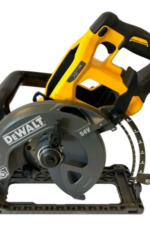Authentique DeWalt DCS 577 Y1 Scie circulaire manuelle sans fil 54 V FlexVolt 190 mm Brushless + 1x batterie 12,0 Ah + chargeur