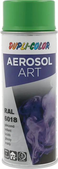 DUPLI-COLOR spray de peinture colorée AEROSOL Art jaune-vert brillant ( 4000363054 ) Nouvel Arrivage