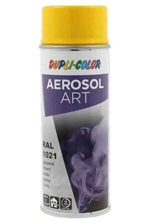 Nouveauté DUPLI-COLOR spray de peinture colorée AEROSOL Art jaune colza brillant ( 4000363049 )
