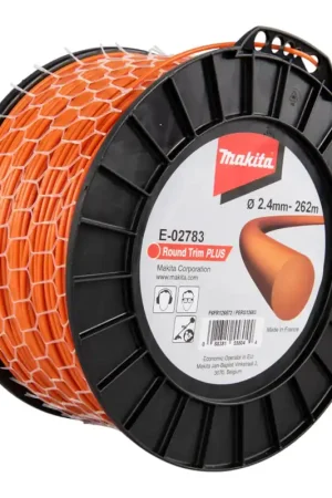 Makita Round Trim PLUS fil de coupe rond 2,4 mm 262 m ( E-02783 ) Produit De Marque