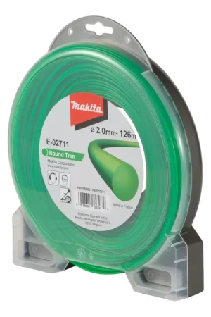 Retour Gratuit Makita Round Trim fil de coupe rond 2,0 mm 126 m ( E-02711 ) pour débroussailleuse sans fil UR 002 G