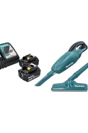Makita DCL 180 RT Aspirateur à batterie 18 V vert + 2x batterie 5,0 Ah + chargeur Populaire
