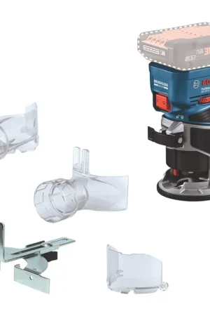 Soldes Bosch GKF 18V-8 Professional Affleureuse sans fil 18 V 8,0 mm Brushless ( 06016C2000 ) Solo - sans batterie, sans chargeur