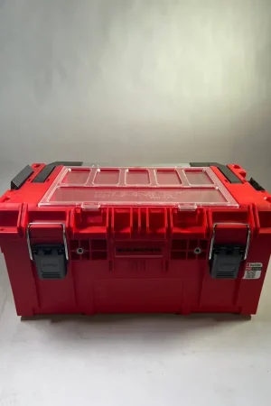 Must-Have Qbrick System PRIME Toolbox 250 Expert RED ULTRA HD Custom avec organiseur empilable 535 x 327 x 277 mm 26 l IP66 avec 5 inlays et 10 séparateurs