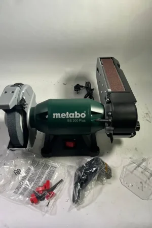 Achetez Aujourd'hui Metabo BS 200 Plus 600W Kombi Bandschleifmaschine (604220000) - „Herstellergeprüft & überholt“