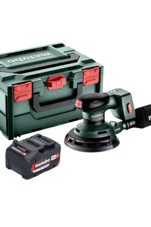 Retour Gratuit Metabo SXA 18 LTX 150 BL Ponceuse excentrique sans fil 18 V 150 mm Brushless + 1x batterie 4,0 Ah + metaBOX - sans chargeur