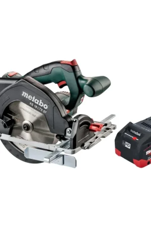 Paiement Sécurisé Metabo KS 18 LTX 57 Scie circulaire portative sans fil 18 V 165 mm + 1x batterie LiHD 5,5 Ah - sans chargeur