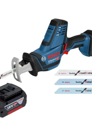 Quantité Limitée Bosch GSA 18V-LI C Professional Akku Reciprosäge Säbelsäge 18 V + 1x Akku 4,0 Ah - ohne Ladegerät