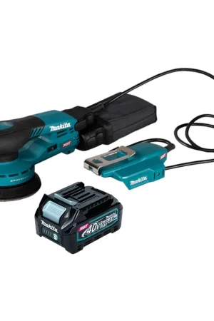 Pas Cher Makita BO 003 CGD1 Ponceuse excentrique sans fil 40 V max. 125 mm 3,0 mm course Brushless + 1x batterie 2,5 Ah - sans chargeur