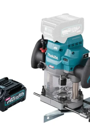 Makita RP 001 GD1 Défonceuse sans fil 40 V max. 12 mm Brushless + 1x batterie 2,5 Ah - sans chargeur Bon Plan