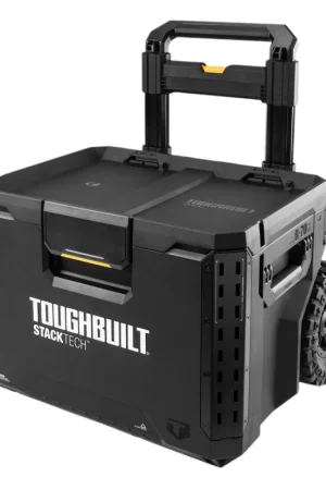 Meilleure Vente Toughbuilt StackTech TB-B1-B-70R Caisse à outils à roulettes IP65 111 x 56 x 50 cm