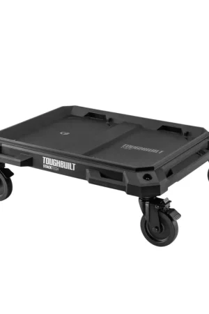 Commande En Gros Toughbuilt StackTech TB-B1-T-10 Plateau roulant avec 4 roulettes pivotantes 113 Kg de charge pour StackTeck Standard