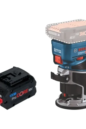 Bosch GKF 18V-8 Professional Affleureuse sans fil 18 V 8,0 mm Brushless + 1x batterie ProCORE 5,5 Ah - sans chargeur Achetez Aujourd'hui