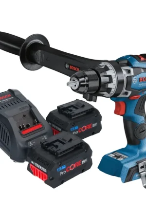 Promotion Saisonnière Bosch GSR 18V-150 C Professional Perceuse-visseuse sans fil 18 V 150 Nm Brushless + 2x batterie ProCORE 8,0 Ah + chargeur